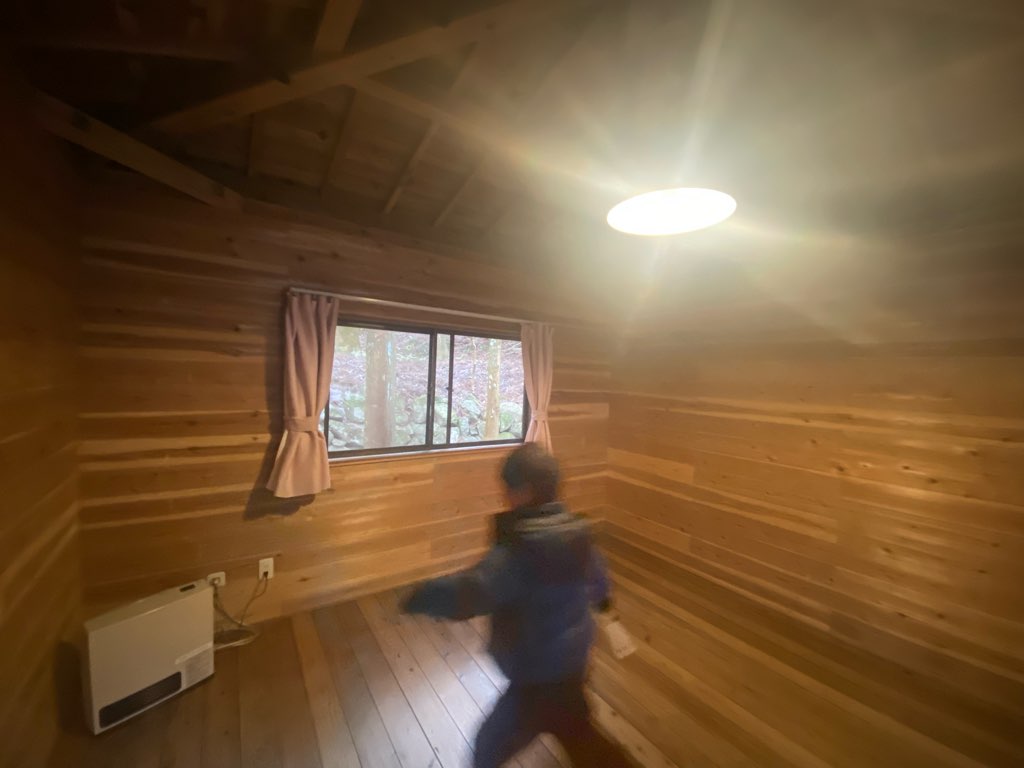 かぶとの森テラスコテージ小の室内