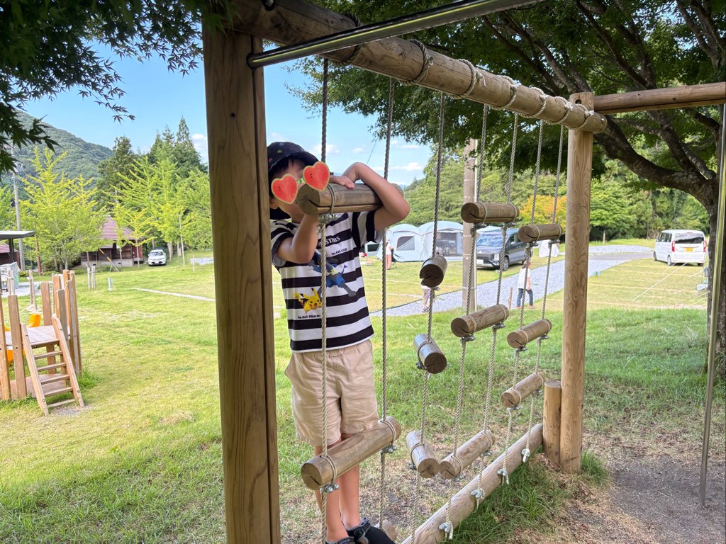 AFUREPPAのアスレチック