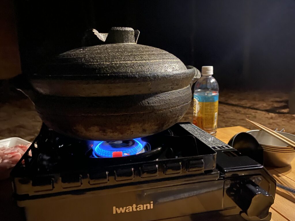 タフまるを実際に使っているところ