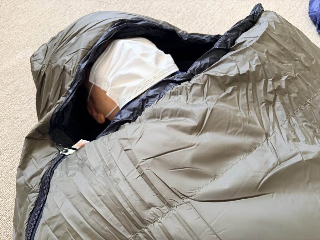 ナンガで寝てみた