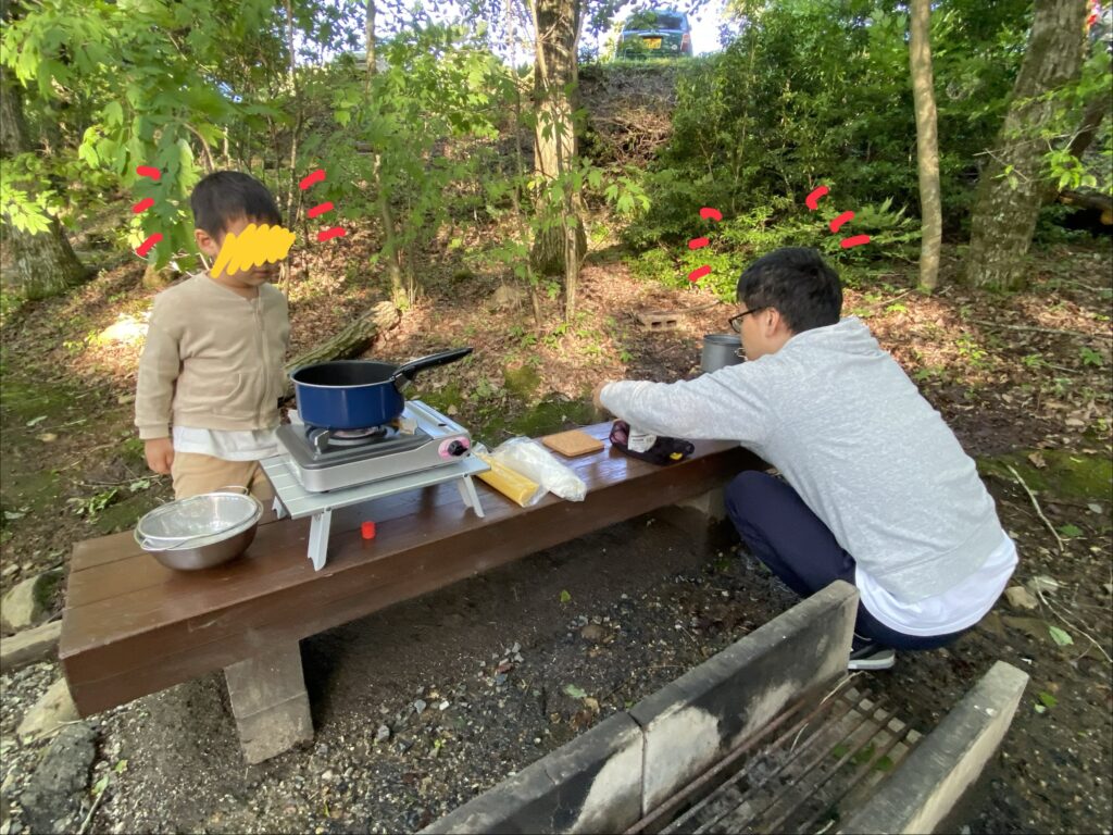 旭高原元気村でお料理