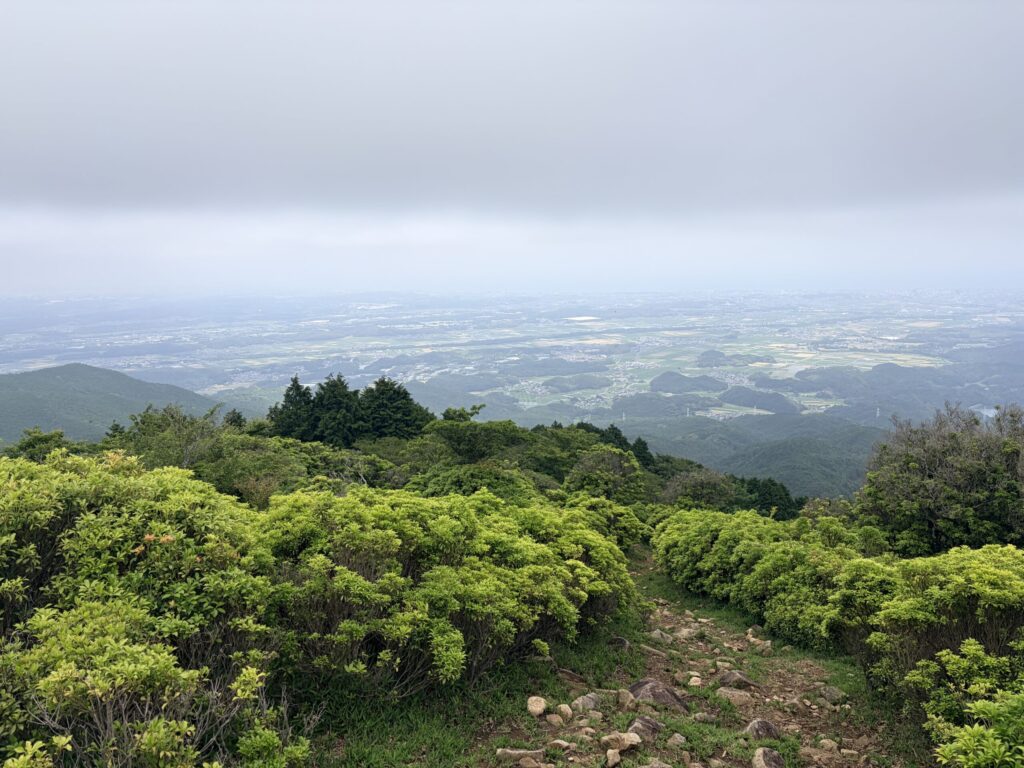 経ヶ峰パノラマルートから見えるパノラマビュー